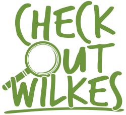 check out wilkes logo